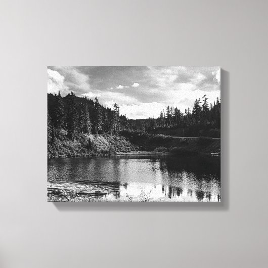 Bergmeer Canvas Afdruk (Voorkant)