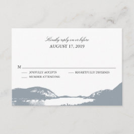 bergmeer Gray | Weddenschap RSVP Kaartje