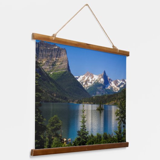 bergmeer hangend wandkleed (Gebogen)