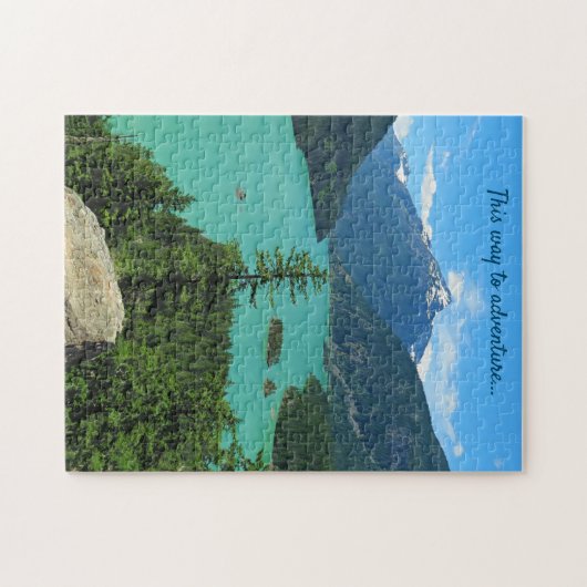 Bergmeer in het noordelijk deel van de Cascades WA Legpuzzel (Horizontaal)