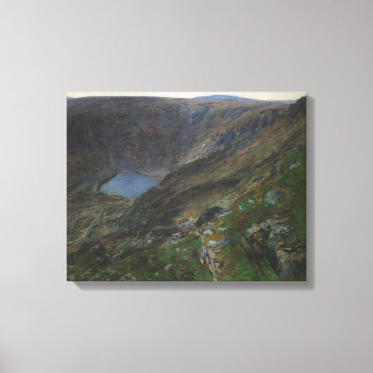 Bergmeer in het Reuzengebergte, 1896 2 Canvas Afdruk (Voorkant)