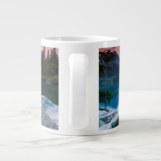 Bergmeer in National Park High Tatra 2 Grote Koffiekop (Achterkant)