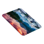 Bergmeer in National Park High Tatra 2 Magneet (Rechterzijde)