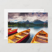 Bergmeer in National Park High Tatra Briefkaart (Voorkant / Achterkant)