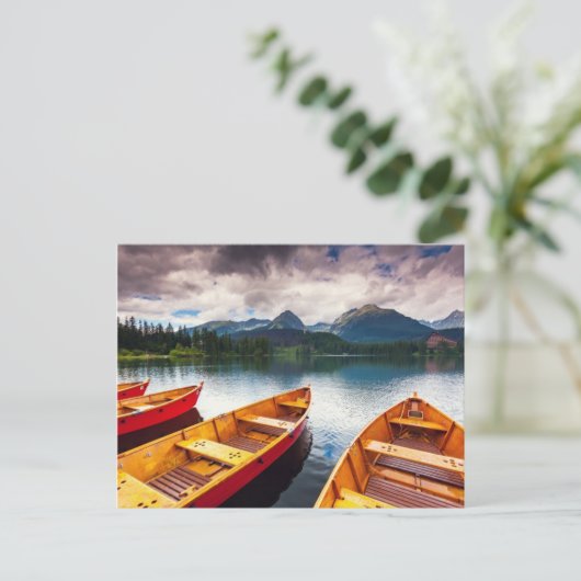 Bergmeer in National Park High Tatra Briefkaart (Staand voorkant)