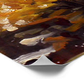 Bergmeer in Schilderachtig Estes Park Poster (Hoek)