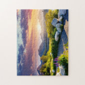 bergmeer legpuzzel (Verticaal)