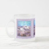 bergmeer matglas koffiemok (Links)