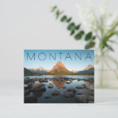 bergmeer | Nationaal park Glacier Briefkaart (Staand voorkant)