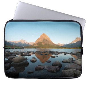 bergmeer Nationaal park Glacier Laptop Sleeve
