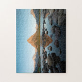 bergmeer | Nationaal park Glacier Legpuzzel (Verticaal)