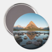 bergmeer | Nationaal park Glacier Magneet (Voorkant / Achterkant)