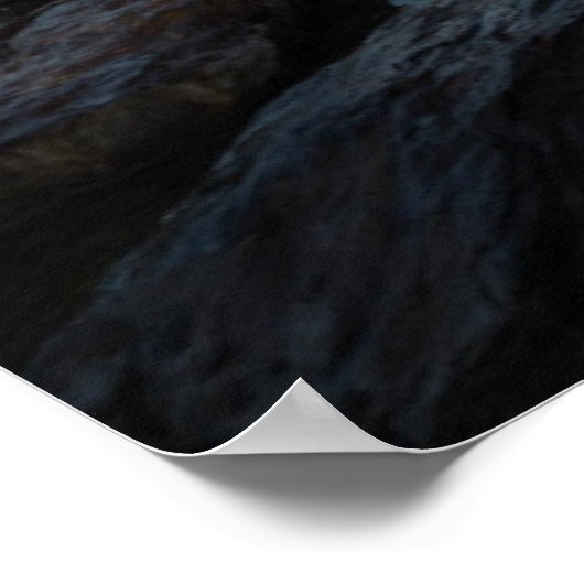 bergmeer | Nationaal park Glacier Poster (Hoek)