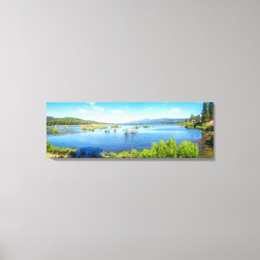 Bergmeer Panorama Print | Schilderachtige Natuur K (Voorkant)