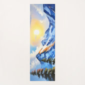 Bergmeer: Schilderachtig Uitzicht Yogamat (Voorkant)