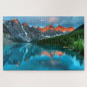 Bergmeer Schitterend Landschap Legpuzzel