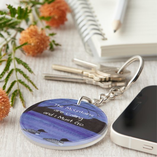 bergmeer sleutelhanger (Voorkant Rechts)