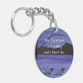 bergmeer sleutelhanger (Voorkant Links)