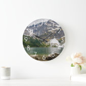 Bergmeer, Tatra-gebergte, Landschapsfoto Grote Klok (Huis)