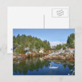 Bergmeer, Zwan, Reflectie Briefkaart (Voorkant / Achterkant)