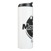 Bergmeester, gepersonaliseerde wandelaar/fietser thermosbeker (Gedraaid links)