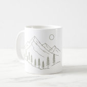 Bergmok Koffiemok (Voorkant links)