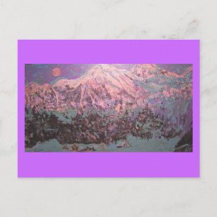 bergmoonlicht briefkaart
