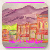 bergmoonshine bier onderzetter (Voorkant)