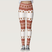 Bergmotief Leggings (Voorkant)