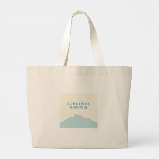 bergmotivatie grote tote bag