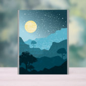 Bergontwerp Acryl Bord (Neutraal)