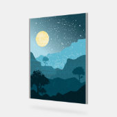 Bergontwerp Acryl Bord (Hoek)