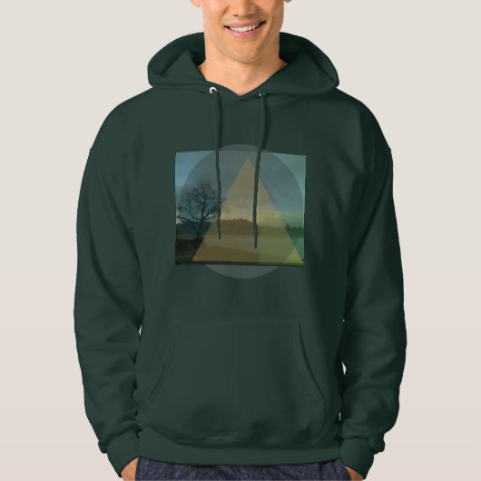 Bergontwerp Hoodie (Voorkant)