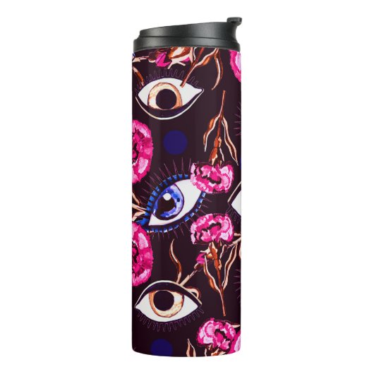 Bergoog. Abstract patroon Thermosbeker (Gedraaid links)