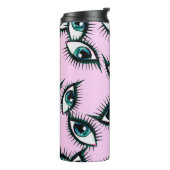 Bergoog. Abstract pictogram. Thermosbeker (Gedraaid links)