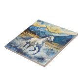 Bergpaard Tegeltje (Zijkant)