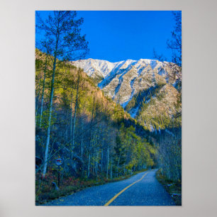 Bergpad // Rocky Mountain Sunrise Poster