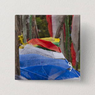 Bergpalen, Yotongla Pass 3 Vierkante Button 5,1 Cm