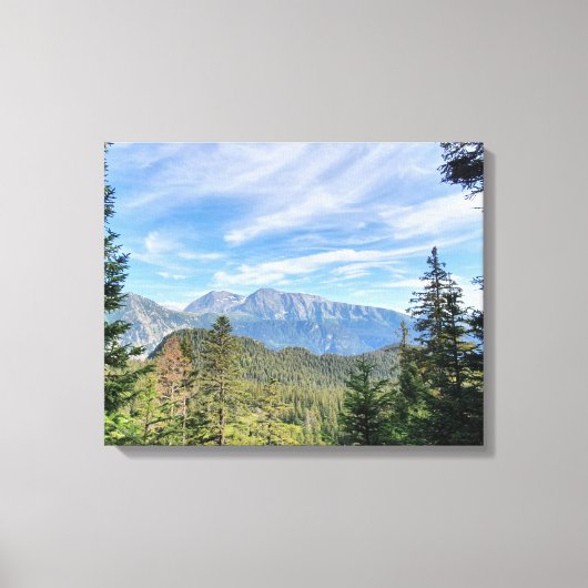 bergpanorama canvas afdruk (Voorkant)