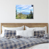 bergpanorama canvas afdruk (Insitu (Slaapkamer))