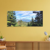 bergpanorama canvas afdruk (Insitu (Woonkamer))