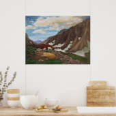 Bergpas in het verre noorden: Print (Keuken)