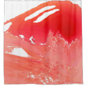 Bergpas Skiing Bathroom Douchegordijn (Voorkant)