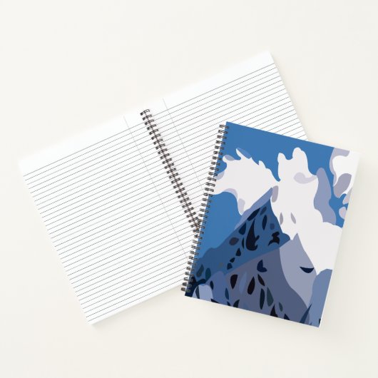 Bergpieken Natuur Landschap Notitieboek (Binnen)