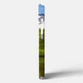 Bergpieken reflecteren in een doezelaar Case-Mate iPhone case (Achterkant / Links)