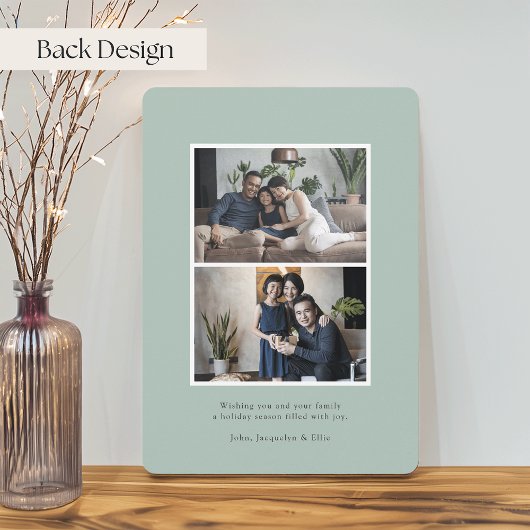 Bergpine | Vakantieknopkaart Feestdagenkaart