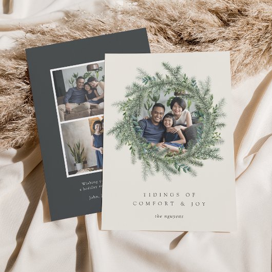 Bergpine | Vakantieknopkaart Feestdagenkaart