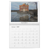 Bergplaatsen in de Hudson-vallei Kalender (Jan 2027)