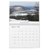 Bergplaatsen in de Hudson-vallei Kalender (Feb 2027)