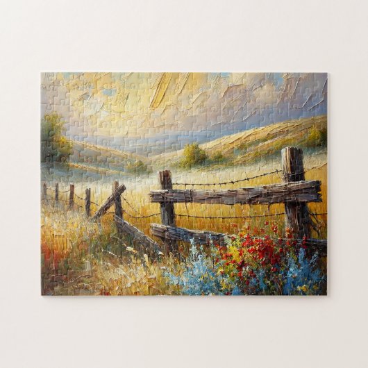 "BERGPLOO" LEGPUZZEL – LANDSCHAPSERIE (Horizontaal)